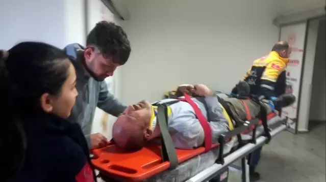 Aksaray'da İnşaattan Düşen İşçi Yaralandı