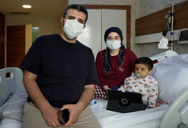 Anne Bağışıyla Karaciğer Nakli Yapılan 2 Yaşındaki Kerem Sağlığına Kavuştu