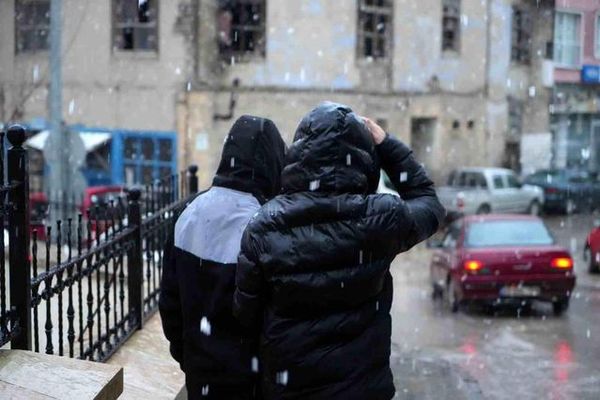 Bayburt'ta Nisan Ayında Kar Yağışı ve Fırtına Etkili Oldu