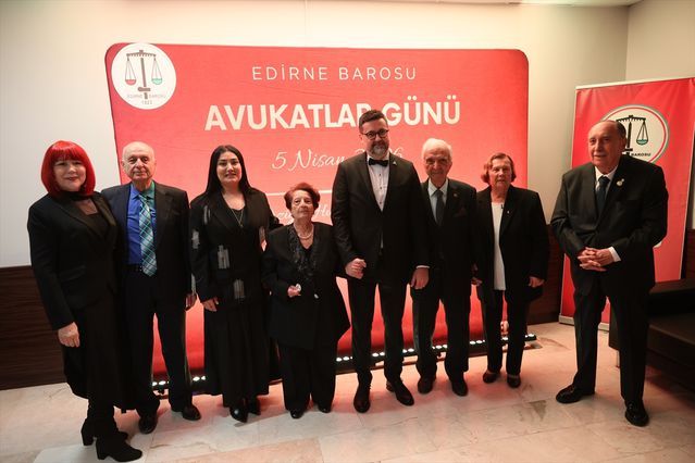 Edirne Barosunda 5 Nisan Avukatlar Günü Törenle Kutlandı