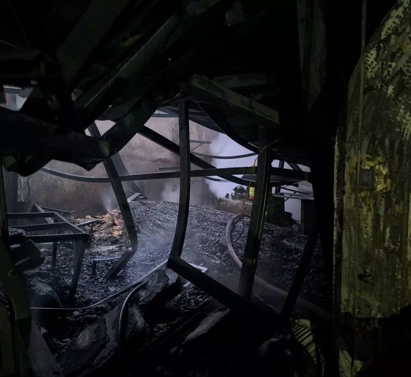 Hatay Reyhanlı'da Sanayi Sitesindeki Yangın 3 İş Yeri ve Bir Evi Etkiledi