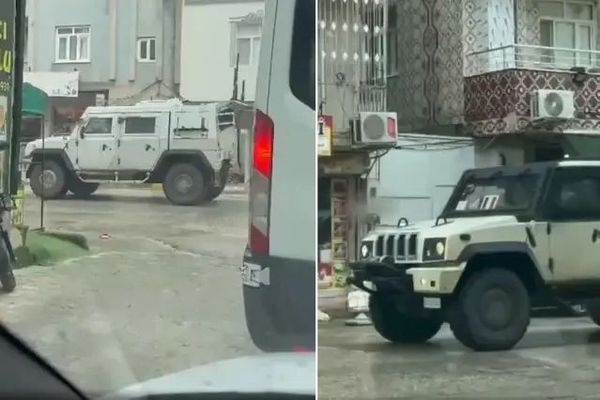 Mardin Nusaybin'de NATO Konvoyu Görüntülendi: İtalyan Askerleri Irak'tan Çekiliyor