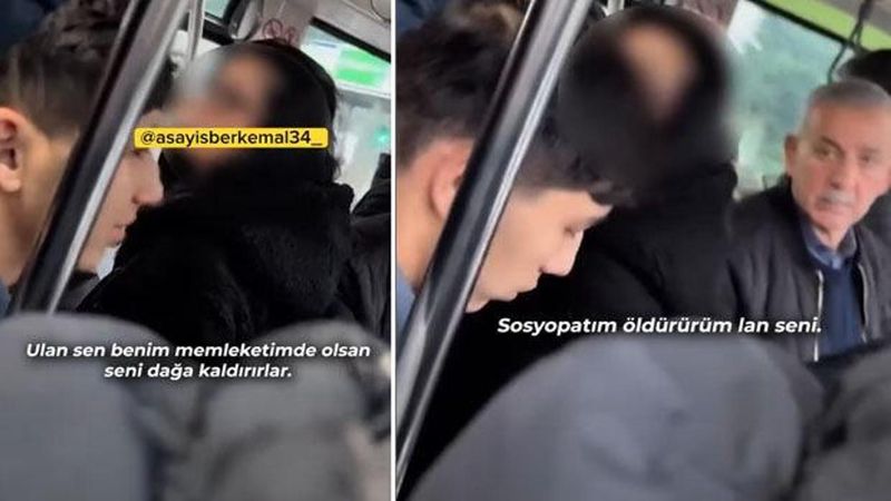 İstanbul'da Toplu Taşıma Araçlarında Sert Tartışma: Kadın Yolcudan Tehdit ve Hakaretler