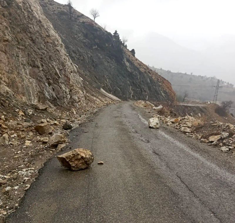 Adıyaman Gölbaşı'nda Şiddetli Yağışlar Heyelana Yol Açtı