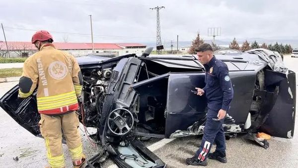 Kula'da Yağışlı Havada Meydana Gelen Trafik Kazasında Bir Genç Yaşamını Yitirdi