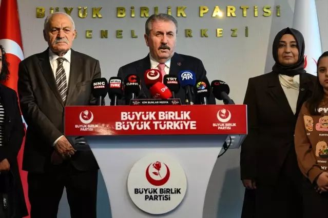 Mustafa Destici: İslam Dünyası Birlik ve Ortak Tavır Sergilemeli