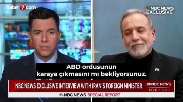 İran Dışişleri Bakanı Arakçı: ABD Kara Operasyonuna Hazırız, Ateşkes Kapısı Kapanmıştır