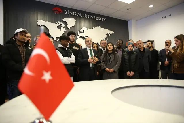 Bingöl Üniversitesi Uluslararası Öğrenci Merkezi’ni Açtı