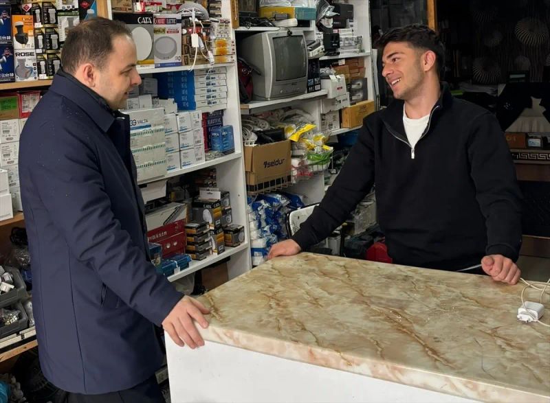 AK Parti Milletvekili Kaan Koç'tan Ardahan Esnafına Bayram Ziyareti