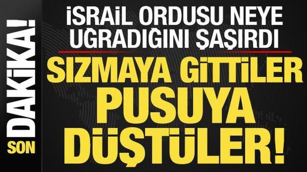 Hizbullah, İsrail Askerlerine İki Bölgede Pusu Kurdu