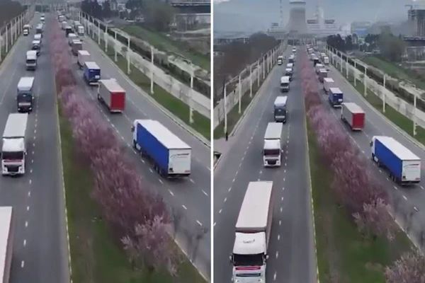 Tacikistan'dan İran'a Giden Konvoyun İçeriği Tartışma Yarattı