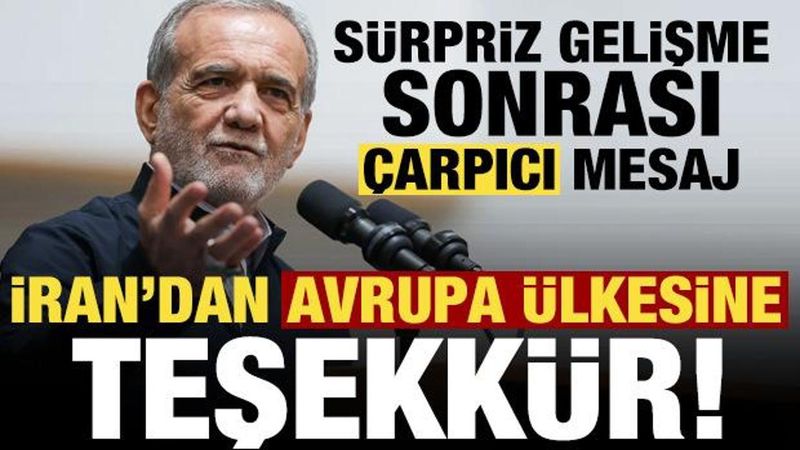 İran Cumhurbaşkanı Pezeshkiyan'dan İspanya'ya Teşekkür
