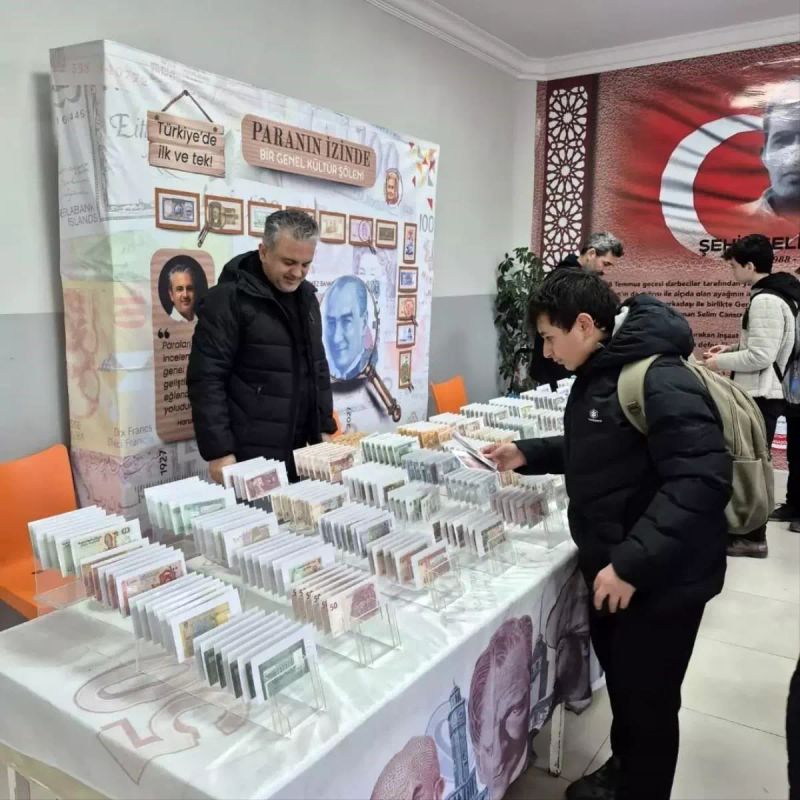 Kütahya'da Öğrenciler Tarihi Paralarla Tarihe Yolculuk Yaptı