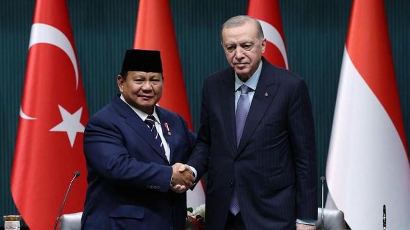 Erdoğan ve Endonezya Cumhurbaşkanı Subianto Telefonla Görüştü