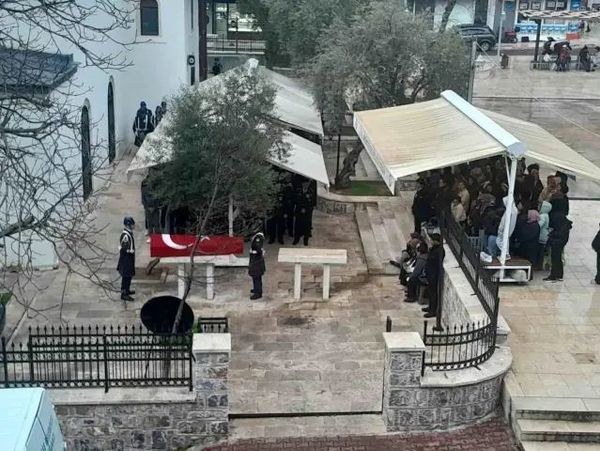 Emekli Jandarma Albay Ertuğrul Köroğlu, Muğla'da Son Yolculuğuna Uğurlandı