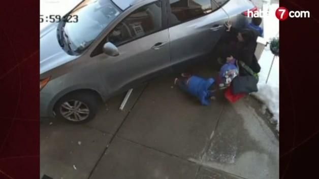 New Jersey'de Anaokulu Çıkışında Alkollü Sürücü Kaza Yaptı