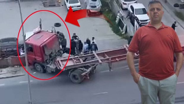 Beylikdüzü'nde TIR'ın Çarptığı Yaya Hayatını Kaybetti