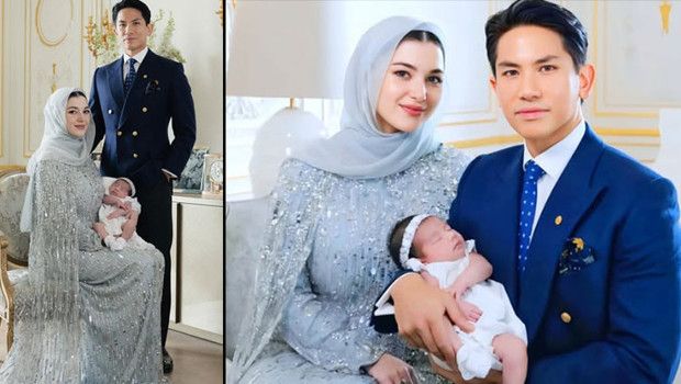 Brunei Prensi Abdul Mateen ve Anisha Rosnah İlk Bayramlarını Kızlarıyla Kutladı