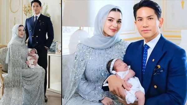 Brunei Prensi Abdul Mateen ve Anisha Rosnah İlk Bayramlarını Kızlarıyla Kutladı