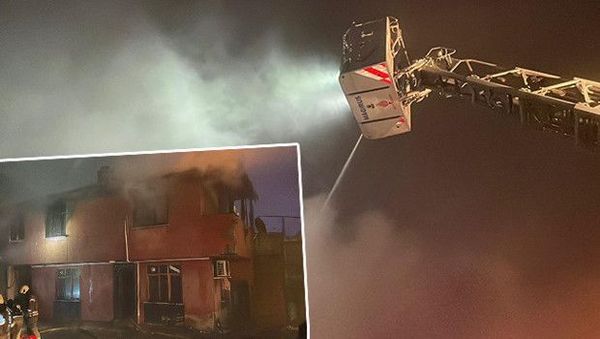Sultangazi’de İki Katlı Binada Çıkan Yangın Kontrol Altına Alındı