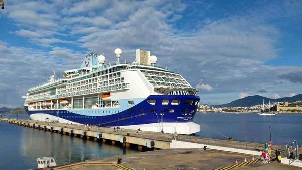 Marella Discovery Gemisi Bodrum Limanı'na 1917 Yolcuyla Geldi