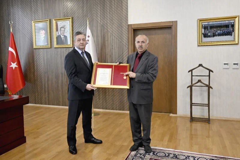 Depremde Kaybolan Gazi Madalyası Adıyaman'da Yenilendi