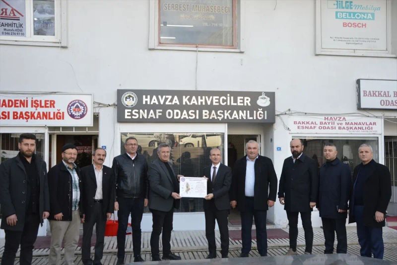 AK Parti Milletvekili Orhan Kırcalı Havza'da Çeşitli Ziyaretlerde Bulundu
