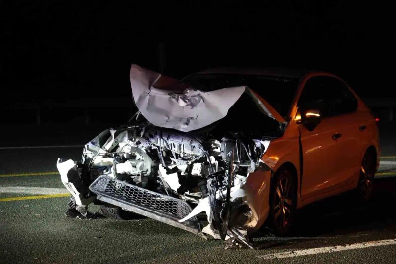 Elazığ’da İki Otomobilin Çarpıştığı Kazada 3 Kişi Yaralandı