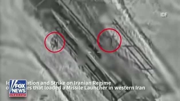 İsrail Savunma Kuvvetleri İran'a Ait Füze Fırlatma Rampalarını Hedef Aldı