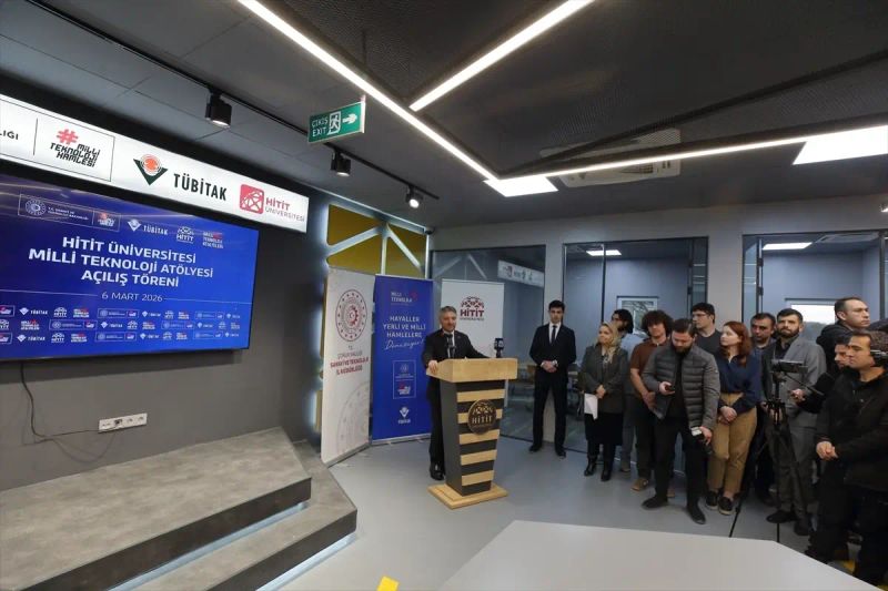 Hitit Üniversitesi’nde Milli Teknoloji Atölyesi Resmen Açıldı