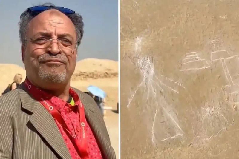 Mısır'da Tur Rehberi Unas Piramidi'ne Çizim Yapınca Gözaltına Alındı