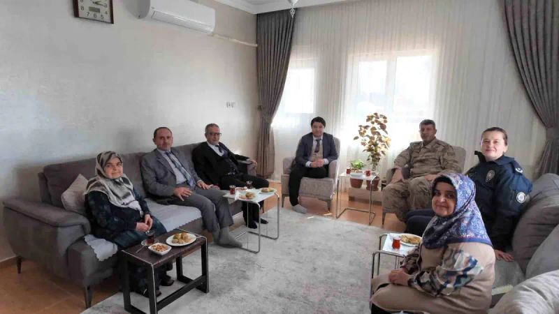 Gercüş'te Şehit Aileleri ve Gazilere Devletin Vefa Ziyareti