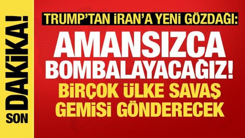 Trump: Hürmüz Boğazı'nı Açmak İçin Bölgeye Çok Sayıda Savaş Gemisi Gönderilecek