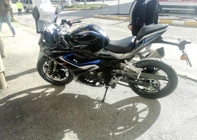 Isparta Yalvaç'ta Motosiklet Kazasında Kask Ağır Yaralanmayı Önledi