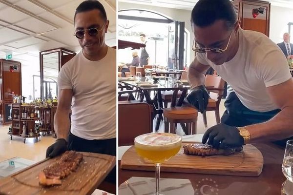 Nusret Kapadokya Şubesinde Bizzat Servis Yaptı