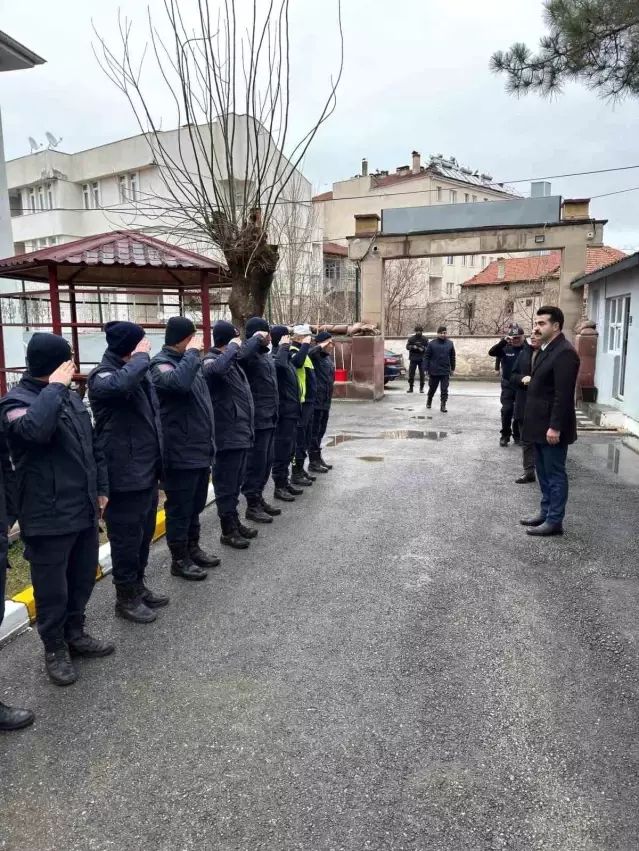 Kaymakam Selim Eser, Ramazan Bayramı'nda Güvenlik Güçlerini Ziyaret Etti