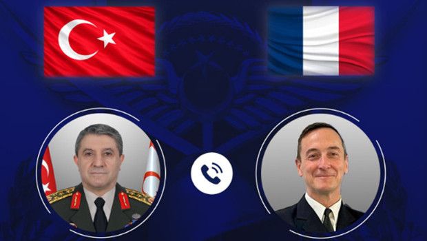 Orgeneral Bayraktaroğlu, Fransız Mevkidaşı Mandon ile Telefon Görüşmesi Yaptı