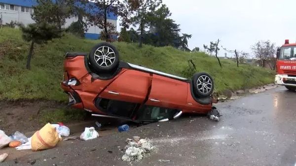 Tuzla TEM Otoyolu'nda Meydana Gelen Kazada 7 Kişi Yaralandı