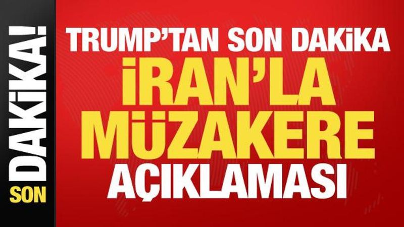 Trump, İran ile Görüşme Kapısını Açtı
