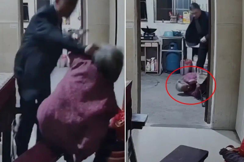 Jiangsu'da 55 Yaşındaki Yang, 92 Yaşındaki Annesine Şiddet Uyguladı