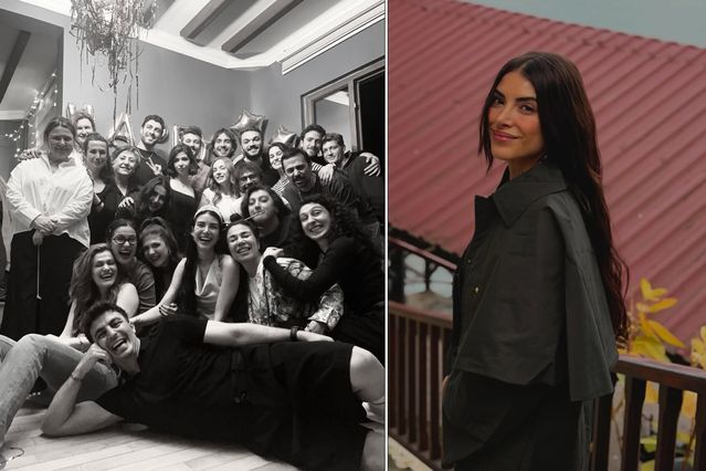 Deniz Baysal'a Set Arkadaşlarından Erken Doğum Günü Sürprizi