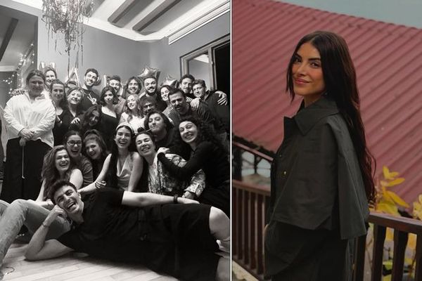 Deniz Baysal'a Set Arkadaşlarından Erken Doğum Günü Sürprizi