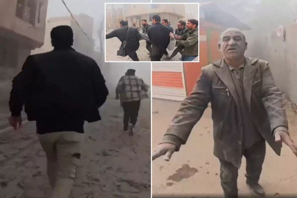 Horramabad’da Hava Saldırısı Sonrası Şehir Enkaz ve Duman Altında Kaldı