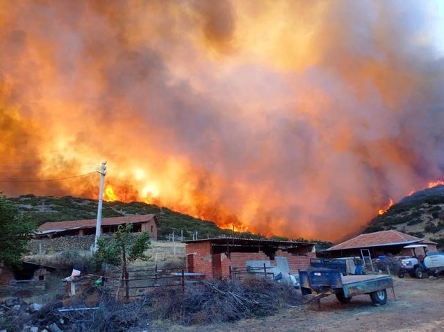 Salihli Kaymakamlığı Orman Yangınlarını Önlemek İçin Yakma Yasağı Getirdi