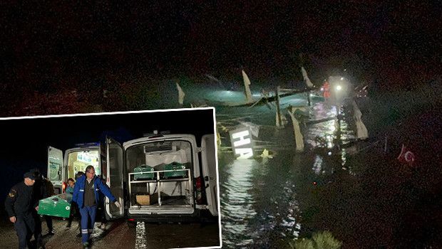 Fethiye'de Tur Teknesi Fırtınada Battı: 6 Kişi Kurtarıldı, 1 Kişi Hayatını Kaybetti