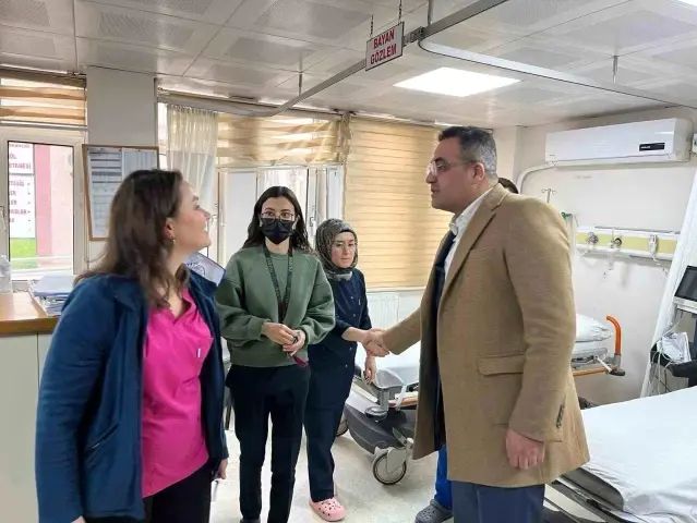 Kaymakam Halil Dalak, Sarıgöl'deki Kamu Kurumlarını Ramazan Bayramı'nda Ziyaret Etti