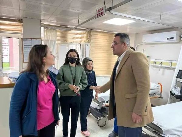 Kaymakam Halil Dalak, Sarıgöl'deki Kamu Kurumlarını Ramazan Bayramı'nda Ziyaret Etti