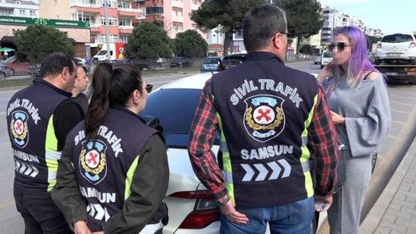 Samsun Atakum'da Korsan Taksiye 100 Bin Lira Ceza Uygulandı