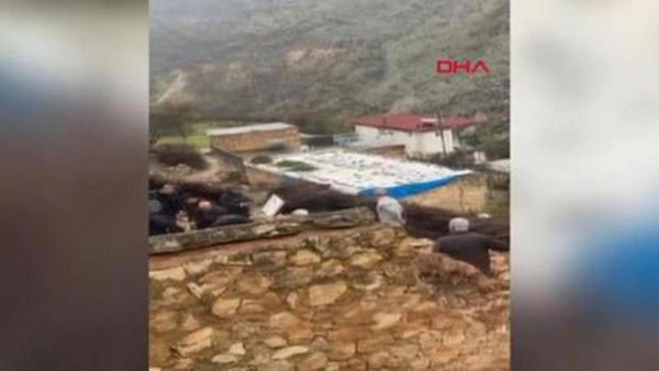 Mardin Dargeçit'te Ahır Çökmesi Sonrası 50 Küçükbaş Hayvan Telef Oldu