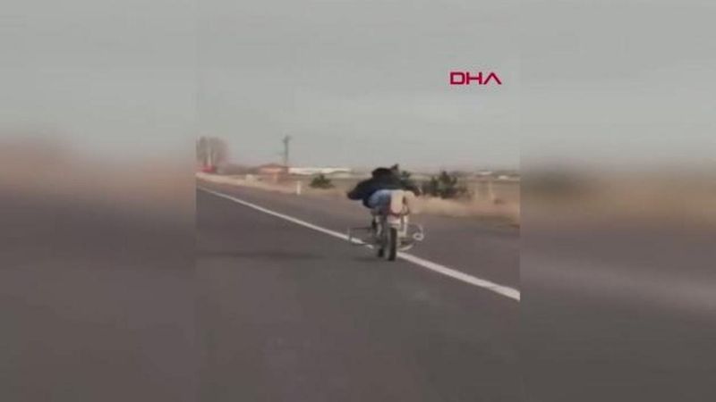 Nevşehir'de Yüzüstü Motosiklet Sürüşüne Rekor Ceza Uygulandı